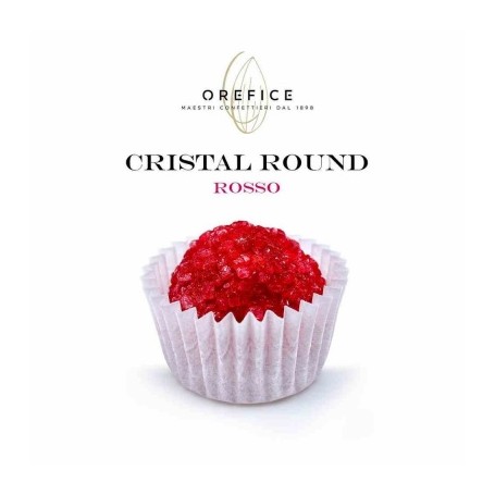 CRISTAL ROUND ROSSO GR 500