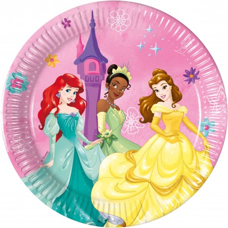 PIATTI PRINCESS LIVE YOUR STORY 20CM 8PZ