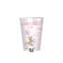 8 BICCHIERI CC200 BATT.TEDDY BEAR ROSA