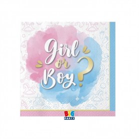 20 TOV.LI 25X25CM GENDER REVEAL