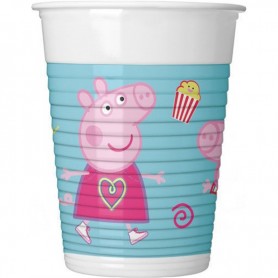 BICCHIERE PEPPA PIG 8PZ