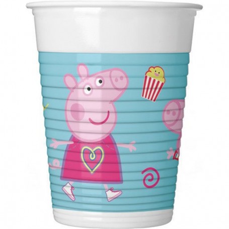 BICCHIERE PEPPA PIG 8PZ