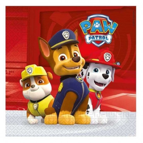 TOVAGLIOLI PAW PATROL 33X33CM 20PZ