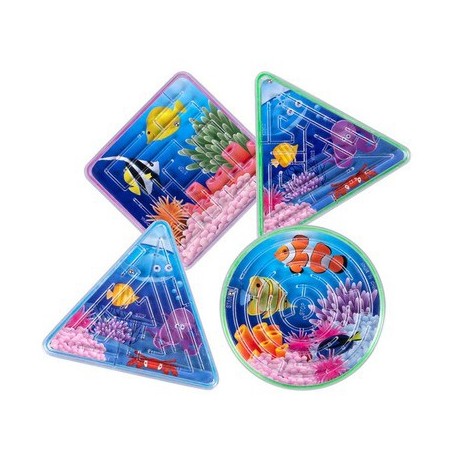 SET 4 FISH MAZE GAMES 4 ASS.