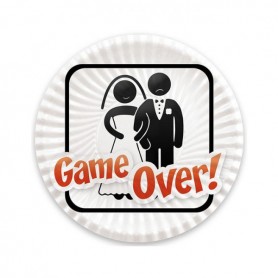 PIATTI GAME OVER 18 CM