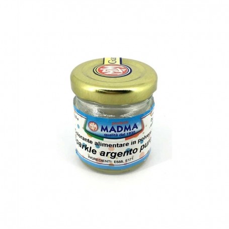 COLORANTE IN POLVERE ARGENTO PURO 8GR