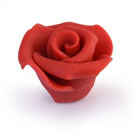 ROSE MARZAPANE ROSSE C/FOGLIA