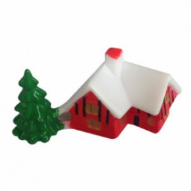 CASA E ALBERO PLASTICA 1 PZ