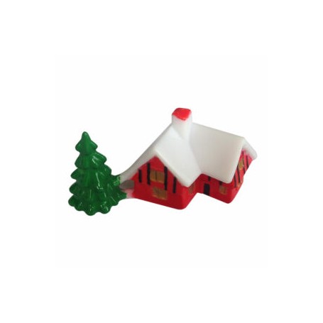 CASA E ALBERO PLASTICA 1 PZ