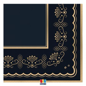 16 TOV.LI 33X33CM ROYAL BLUE GOLD