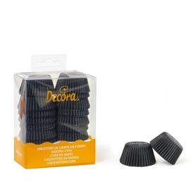 CF200 PIROTTINI MINI MUFFIN NERO 32X22MM