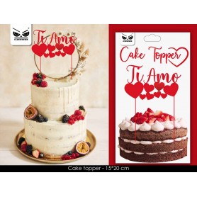 CAKE TOPPER TI AMO