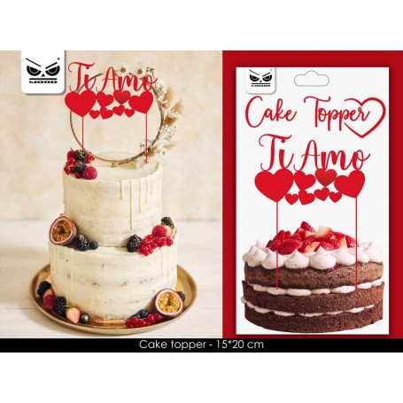 CAKE TOPPER TI AMO