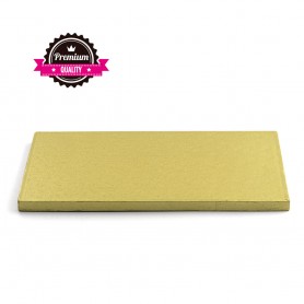 CAKEBOARD ORO 60X40X H 1.2CM