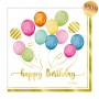 16 TOVAGLIOLI 33X33 BIRTHDAY BALLOONS