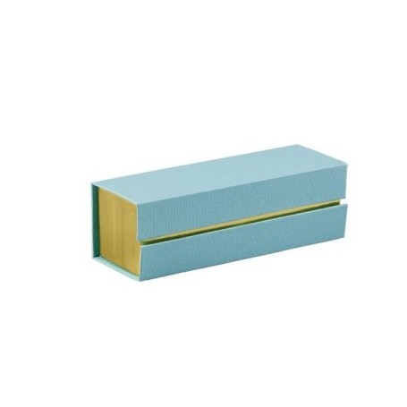 ASTUCCIO CONFETTI 16,5X6X5 CM AZZURRO