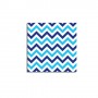 TOVAGLIOLI CHEVRON BLU NOVITÀ 33X33