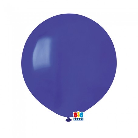 25 PALLONCINI IN LATTICE 19" BLU