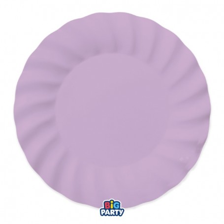 6 PIATTI 20CM WAVY LILLA