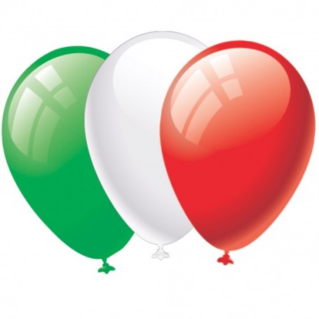 PALLONCINI TRICOLORE ITALIA PZ 24