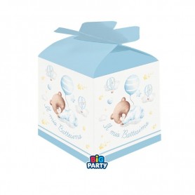 10 SCAT BATTESIMO BABY BEAR AZZ 5X7X5CM