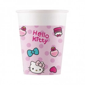 8 BICCH. HELLO KITTY 200 ML