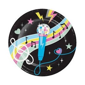 8 PIATTI BIRTHDAY BEATS 22CM