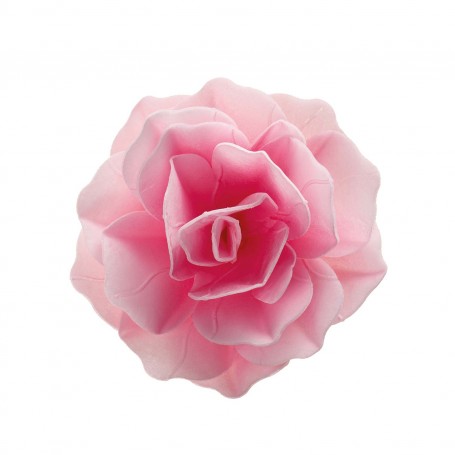 FIORE IN CIALDA ROSA GIGANTE 12.5 CM