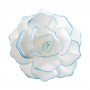 FIORE IN CIALDA CON BORDO BLU 12.5CM