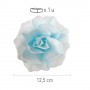 FIORE IN CIALDA BLU GIGANTE 12.5CM