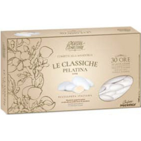 CONFETTI MAXTRIS 1KG PELATINA BIANCA