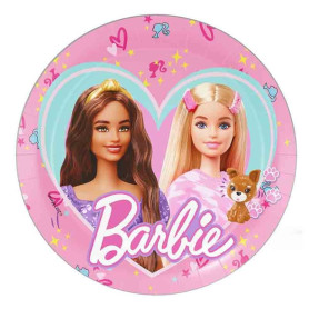 8 PIATTI 18CM BARBIE