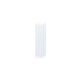 6 CAND MATITE PERLATE+ SUPP 15CM