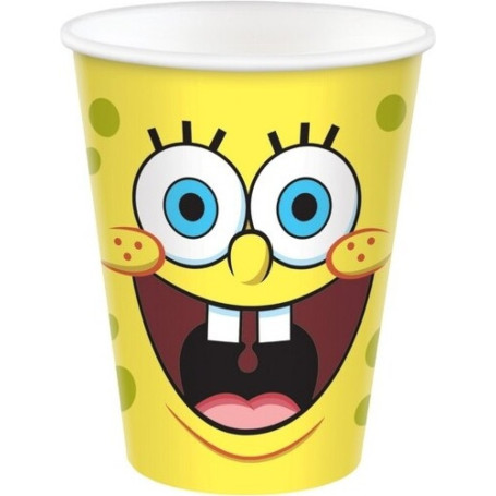 8 BICCHIERI SPONGEBOB