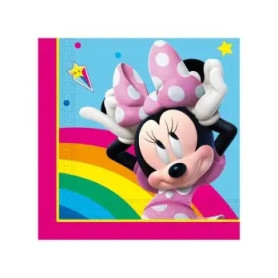 TOVAGLIOLI 33X33 20PZ MINNIE RAINBOW