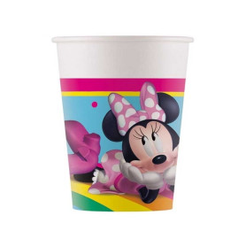 BICCHIERI CARTA 8PZ MINNIE RAINBOW MAKE