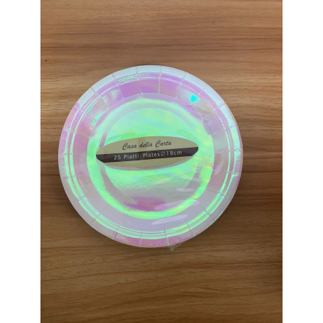 25 PIATTI OLEOGRAFICO 18CM