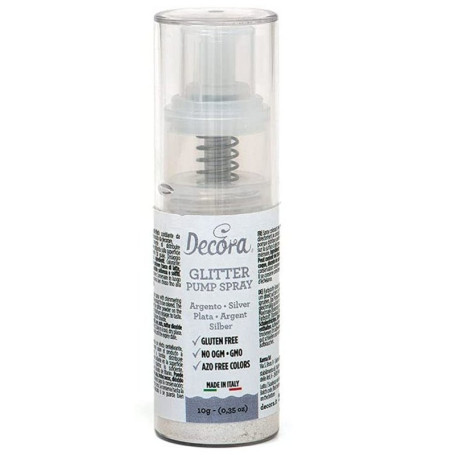 PUMP SPRAY ARGENTO 10GR