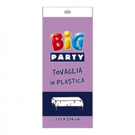 TOVAGLIA IN PLASTICA LILLA CM 137X274