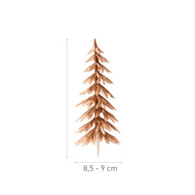 PINO NATALE BRONZO 8.5-9CM