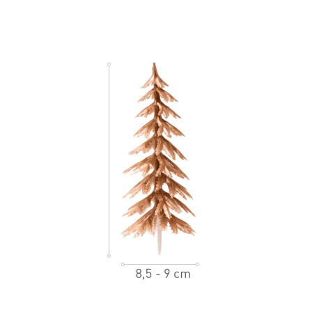 PINO NATALE BRONZO 8.5-9CM