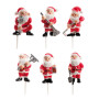 BABBO NATALE ASS PLASTICA 4 CM