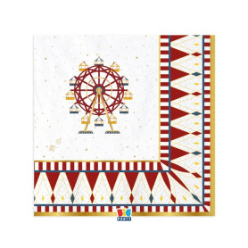 16 TOV.LI 33X33CM CHRISTMAS CAROUSEL
