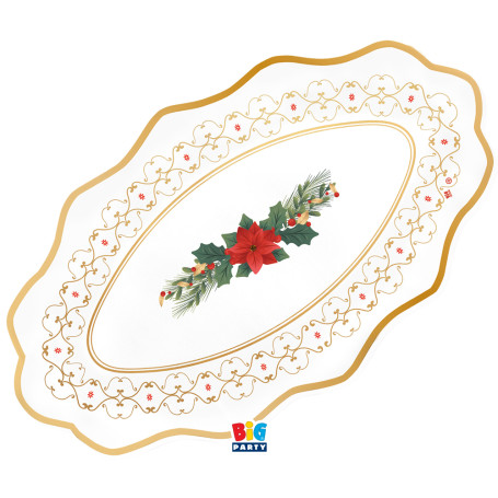 2 RIVIERE 36X20CM GLAM CHRISTMAS