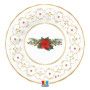 6 PIATTI FONDI 24CM GLAM CHRISTMAS