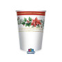 6 BICCH 250CC RED POINSETTIA