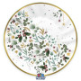 6 PIATTO 25CM WHITE CHRISTMAS