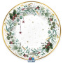 6 PIATTI 30CM WHITE CHRISTMAS