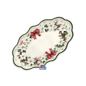 2 RIVIERE 36X20CM VINTAGE CHRISTMAS