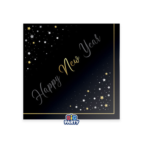 16 TOV.LI 33X33CM HAPPY NEW YEAR